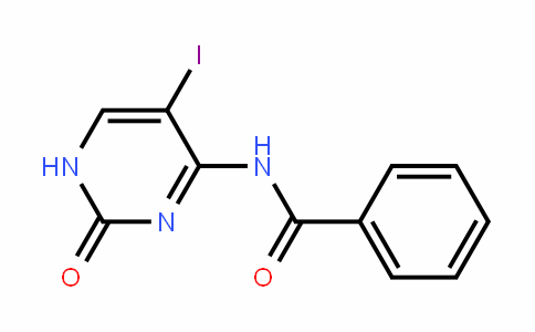 N-(5-iodo-2-oxo-1,2-dihydropyrimidin-4-yl)benzamide
