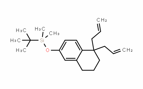 Naphthalene, 6-[[(1,1-diMethylethyl)diMethylsilyl]oxy]-1,2,3,4-tetrahydro-1,1-di-2-propen-1-yl-