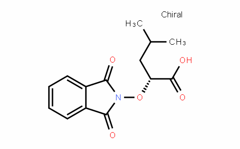 Pentanoic acid, 2-[(1,3-dihydro-1,3-dioxo-2H-isoindol-2-yl)oxy]-4-methyl-, (2R)-