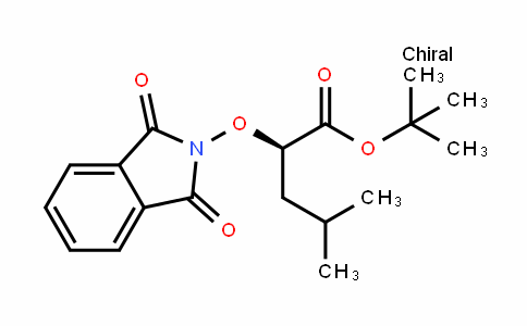 Pentanoic acid, 2-[(1,3-dihydro-1,3-dioxo-2H-isoindol-2-yl)oxy]-4-methyl-, 1,1-dimethylethyl ester, (2R)-