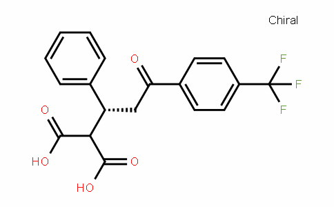 Propanedioic acid, 2-[(1R)-3-oxo-1-phenyl-3-[4-(trifluoroMethyl)phenyl]propyl]-