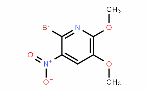 Pyridine, 2-broMo-5,6-diMethoxy-3-nitro-