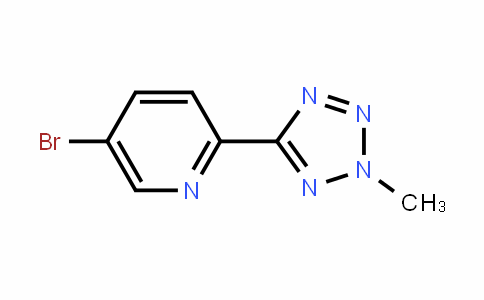 Pyridine, 5-bromo-2-(2-methyl-2H-tetrazol-5-yl)-