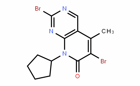 Pyrido[2,3-d]pyrimidin-7(8H)-one, 2,6-dibromo-8-cyclopentyl-5-methyl-