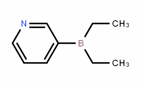 Pyridine, 3-(diethylboryl)-