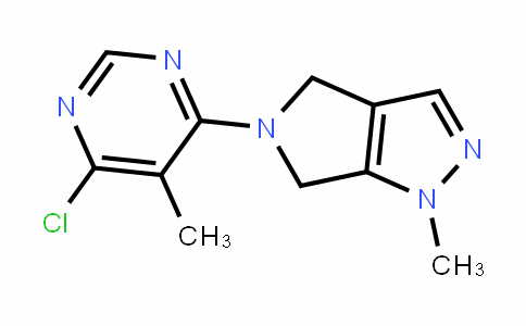 Pyrrolo[3,4-c]pyrazole, 5-(6-chloro-5-Methyl-4-pyriMidinyl)-1,4,5,6-tetrahydro-1-Methyl-