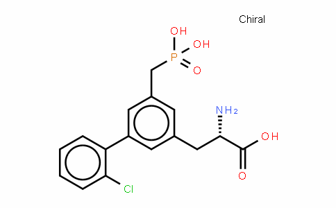(S)-ALPHA-氨基-2'-氯-5-(膦酰基甲基)-[1,1'-联苯]-3-丙酸