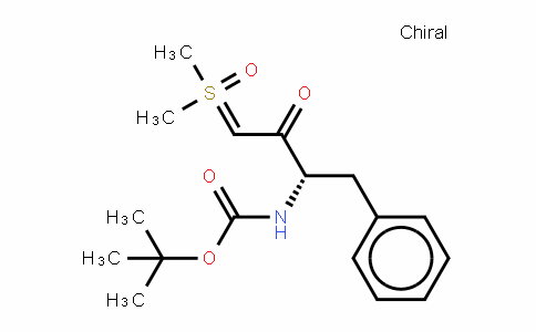Sulfur, [(3S)-3-[[(1,1-dimethylethoxy)carbonyl]amino]-2-oxo-4-phenylbutylidene]dimethyloxo-, (T-4)-