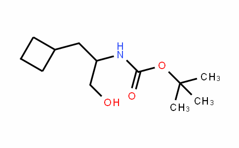 Tert-butyl 1-cyclobutyl-3-hydroxypropan-2-ylcarbamate
