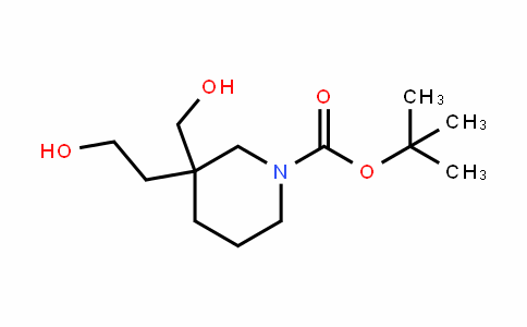Tert-butyl 3-(2-hydroxyethyl)-3-(hydroxymethyl)piperidine-1-carboxylate