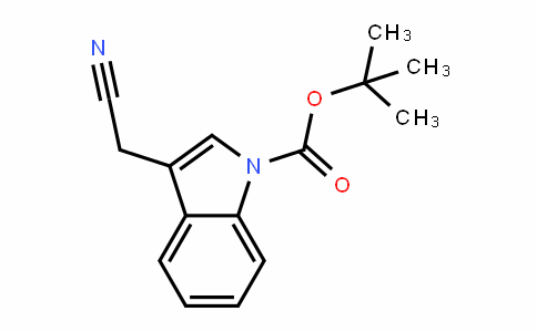 Tert-butyl 3-(cyanomethyl)-1H-indole-1-carboxylate