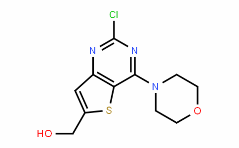 Thieno[3,2-d]pyrimidine-6-methanol, 2-chloro-4-(4-morpholinyl)-