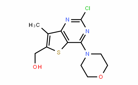 Thieno[3,2-d]pyrimidine-6-methanol, 2-chloro-7-methyl-4-(4-morpholinyl)-