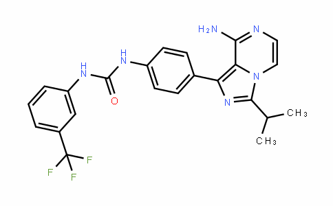 Urea, N-[4-[8-aMino-3-(1-Methylethyl)iMidazo[1,5-a]pyrazin-1-yl]phenyl]-N'-[3-(trifluoroMethyl)phenyl]-
