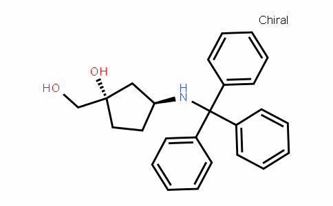(1S,3S)-1-(Hydroxymethyl)-3-(tritylamino)cyclopentanol