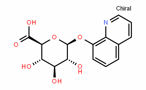 8-Quinolinyl beta-D-glucopyranosiduronic acid