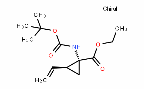 Ethyl (1R,2S)-1-[(tert-butoxycarbonyl)amino]-2-ethenylcyclopropanecarboxylate