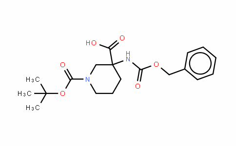 1-Boc-3-Cbz-amino-piperidine-3-carboxylic acid