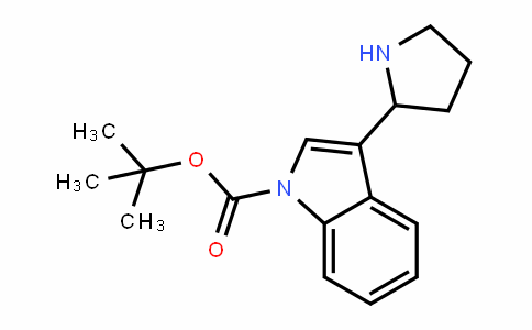 3-Pyrrolidin-2-yl-indole-1-carboxylic acid tert-butyl ester