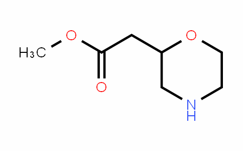 Morpholin-2-yl-acetic acid methyl ester