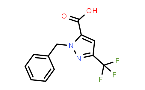 1-Benzyl-3-(trifluoromethyl)-1H-pyrazole-5-carboxylic acid