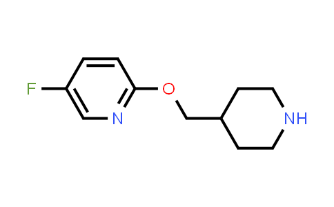 5-Fluoro-2-(piperidin-4-ylmethoxy)pyridine