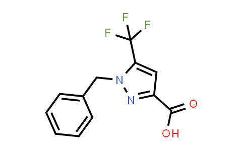 1-Benzyl-5-(trifluoromethyl)-1H-pyrazole-3-carboxylic acid