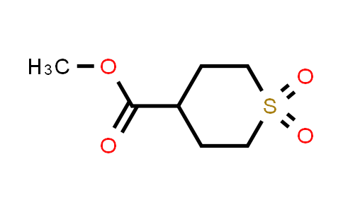 2H-Thiopyran-4-carboxylic acid, tetrahydro-, Methyl ester, 1,1-dioxide