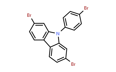 2,7-Dibromo-9-(4-bromophenyl)-9H-Carbazole