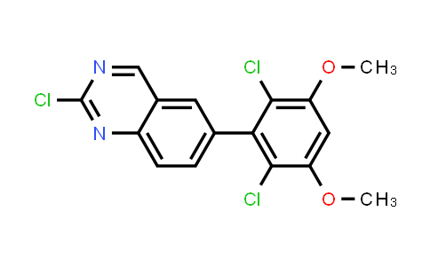 2-Chloro-6-(2,6-dichloro-3,5-dimethoxyphenyl)quinazoline