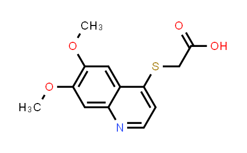 (6,7-Dimethoxy-quinolin-4-ylsulfanyl)-acetic acid