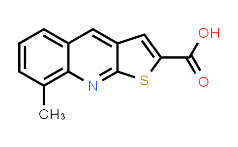 8-Methylthieno[2,3-b]quinoline-2-carboxylic acid