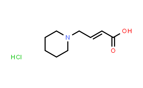 (E)-4-(Piperidin-1-yl)but-2-enoic acid hydrochloride