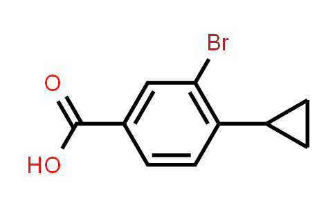 3-Bromo-4-cyclopropylbenzoic acid