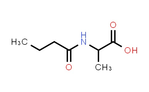 2-((Butanoyl)amino)propanoic acid