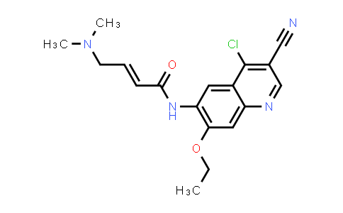 (2E)-N-(4-Chloro-3-cyano-7-ethoxy-6-quinolinyl)-4-(dimethylamino)-2-butenamide