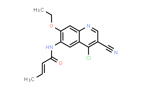 (E)-N-(4-chloro-3-cyano-7-ethoxyquinolin-6-yl)but-2-enamide
