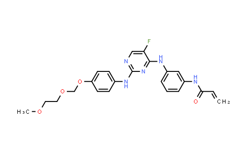 N-[3-[[5-Fluoro-2-[[4-[(2-methoxyethoxy)methoxy]phenyl]amino]-4-pyrimidinyl]amino]phenyl]-2-propenamide