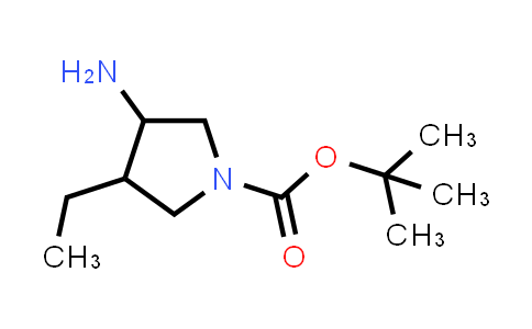 Tert-Butyl 3-amino-4-ethylpyrrolidine-1-carboxylate