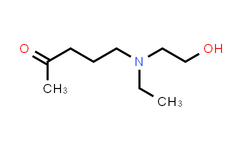 5-[Ethyl(2-hydroxyethyl)amino]pentan-2-one