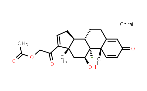 21-Acetyloxy-9-fluoro-11β-hydroxypregna-1,4,16-triene-3,20-dione