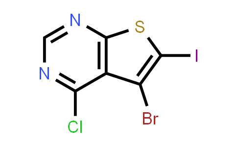 5-Bromo-4-chloro-6-iodothieno[2,3-d]pyrimidine
