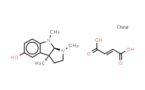 (−)-Eseroline fumarate salt