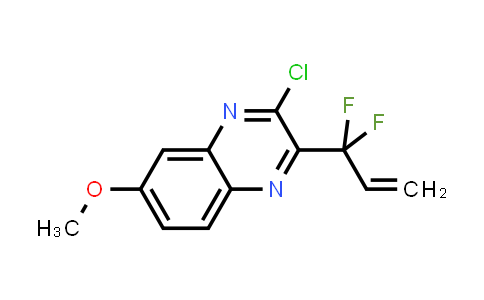 3-Chloro-2-(1,1-difluoroallyl)-6-methoxyquinoxaline