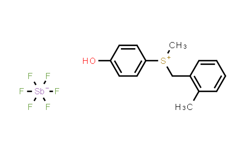 (4-Hydroxyphenyl)methyl(2-methylbenzyl)sulfonium Hexafluoroantimonate