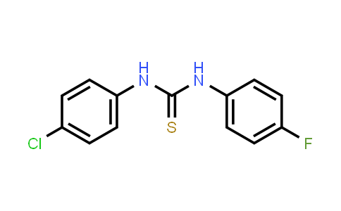 1-(4-Chlorophenyl)-3-(4-fluorophenyl)thiourea