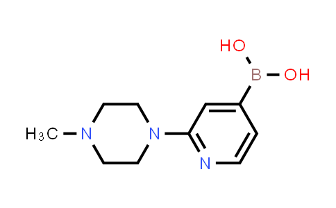 (2-(4-Methylpiperazin-1-yl)pyridin-4-yl)boronic acid