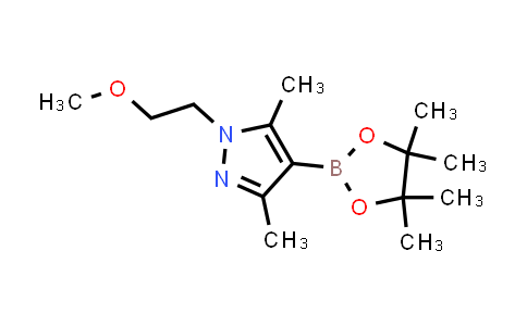 1H-Pyrazole, 1-(2-methoxyethyl)-3,5-dimethyl-4-(4,4,5,5-tetramethyl-1,3,2-dioxaborolan-2-yl)-