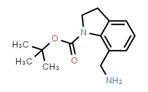 7-Aminomethyl-2,3-dihydro-indole-1-carboxylic acid tert-butyl ester