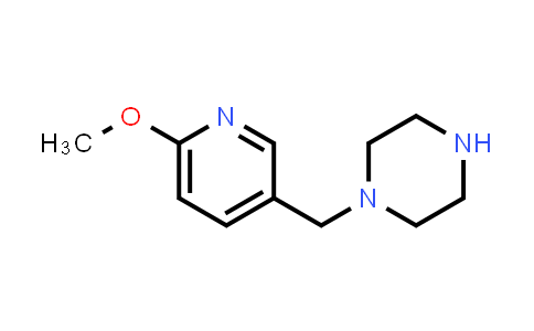 1-[(6-Methoxy-3-pyridyl)methyl]piperazine